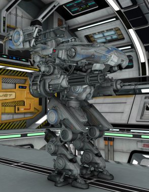 Robot uzay istasyonu