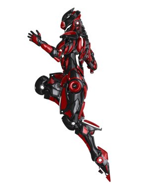 3d cg işleme bir robot