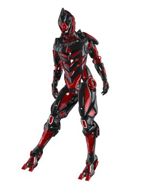 3d cg işleme bir robot