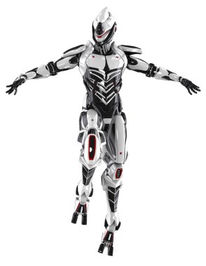 3d cg işleme bir robot