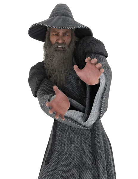 3D CG візуалізація старого чоловіка — стокове фото