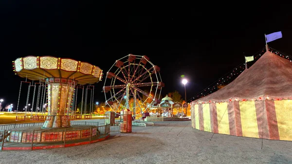 3D CG renderização do carnaval noturno — Fotografia de Stock