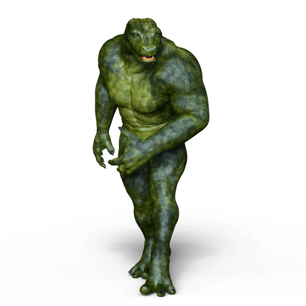 3D-cg-Darstellung eines Monsters — Stockfoto