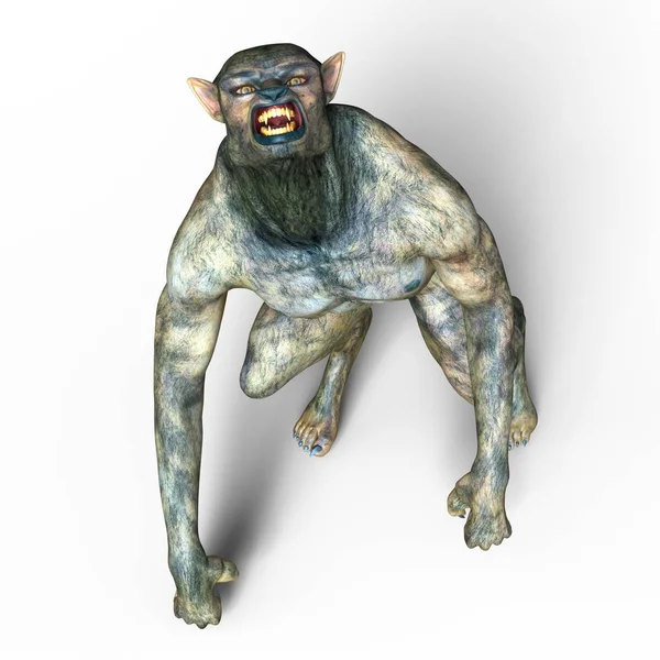 3D CG rendering of a werewolf — Stock Photo, Image