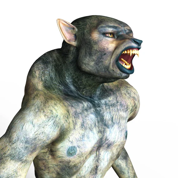 3D CG rendering of a werewolf — Stock Photo, Image
