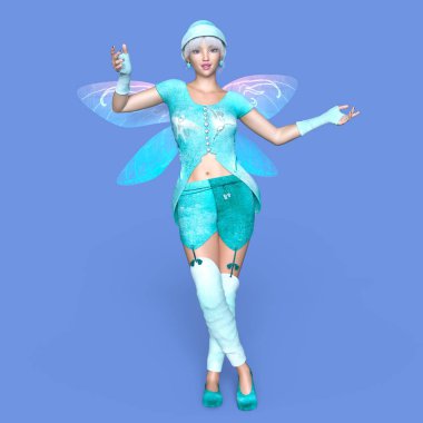 3d cg işleme bir peri