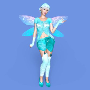 3d cg işleme bir peri