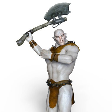 bir canavar 3d cg işleme