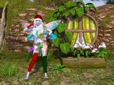 3d cg işleme bir peri