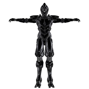 3d cg işleme bir robot