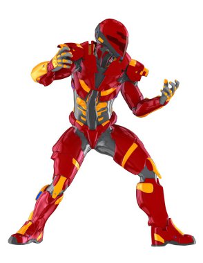 3d cg işleme bir robot