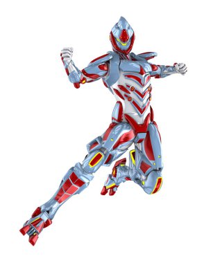 3d cg işleme bir robot