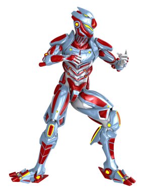 3d cg işleme bir robot