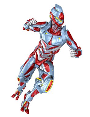 3d cg işleme bir robot