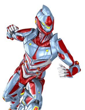 3d cg işleme bir robot