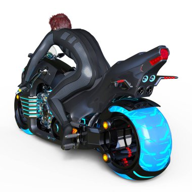 bir süper kahraman 3d cg render