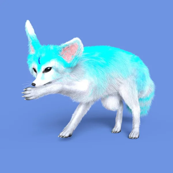 3D CG rendering of a fennec — Stock Photo, Image