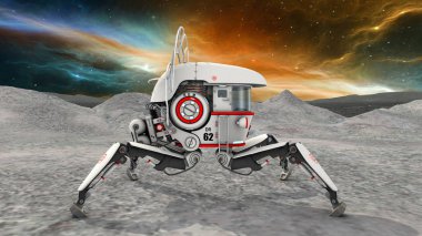 3d cg işleme alanı Rover 