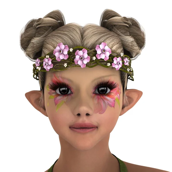 3D CG rendering of a fairy — Stock Photo, Image