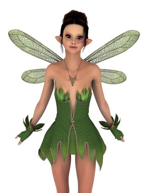 3d cg işleme bir peri