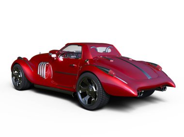 3d cg işleme bir spor araba