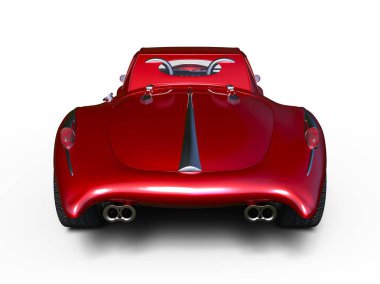 3d cg işleme bir spor araba