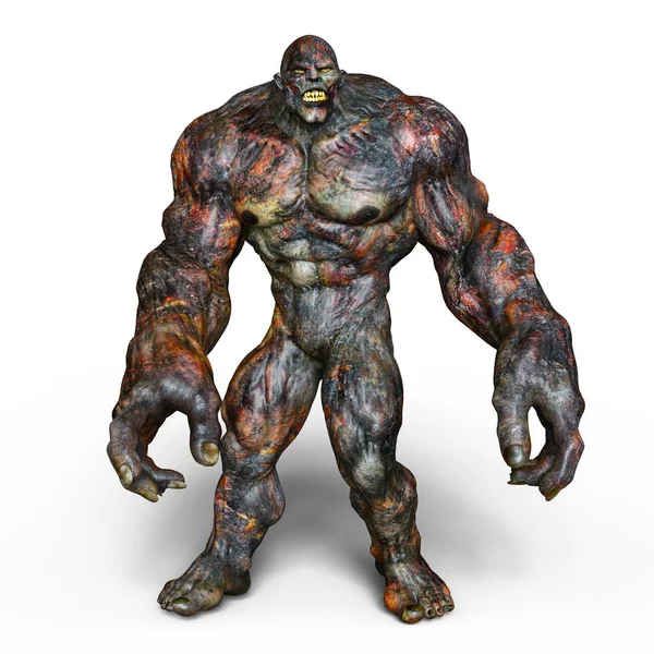 Renderowania 3D cg potwora — Zdjęcie stockowe