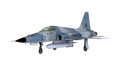 bir avcı uçağı 3d cg render