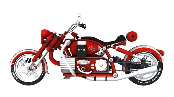 3D rendu 3D d'une moto — Photo