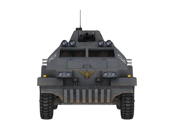 3d cg 渲染的一辆装甲车 — 图库照片