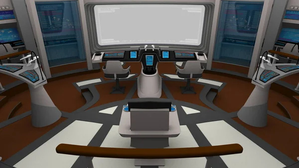 3d cg renderização da estação espacial — Fotografia de Stock