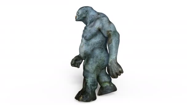3D rendu 3D d'un monstre 