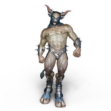 bir canavar 3d cg işleme