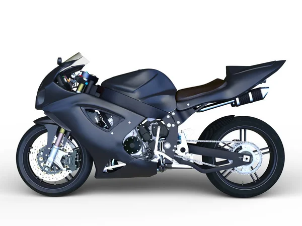 Bir motosiklet 3d cg render — Stok fotoğraf