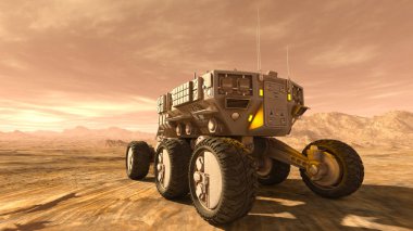 3d cg işleme alanı Rover