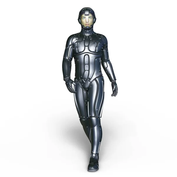 3D CG rendering of a super hero — Stock Photo, Image