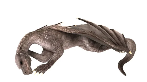 3D rendu 3D d'un dragon — Photo