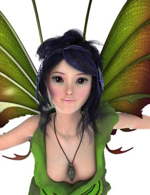 3d cg işleme bir peri