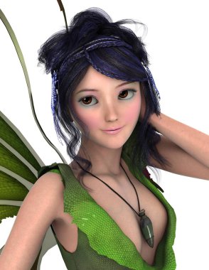 3d cg işleme bir peri