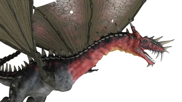 3D CG rendering of a dragon — Stock Photo, Image