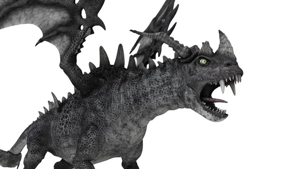 3D CG rendering of a dragon — Stock Photo, Image