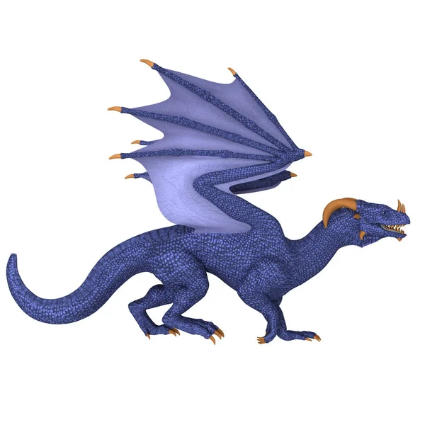 3D CG representación de un dragón — Foto de Stock