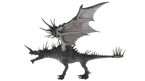 3D CG rendering of a dragon — Stock Photo, Image