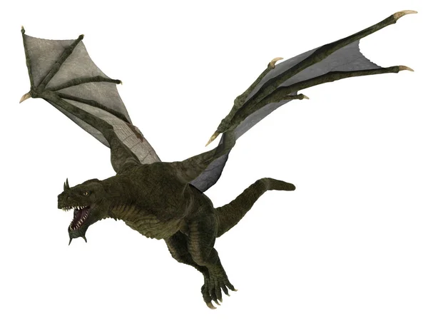 3D CG rendering of a dragon — Stock Photo, Image