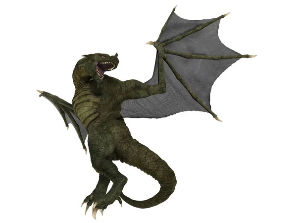 3D CG rendering of a dragon — Stock Photo, Image