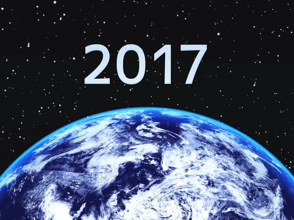 2017 et la terre — Photo