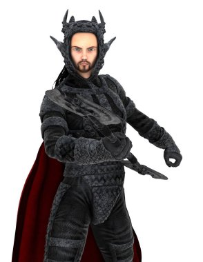 bir şövalyenin 3d cg işleme