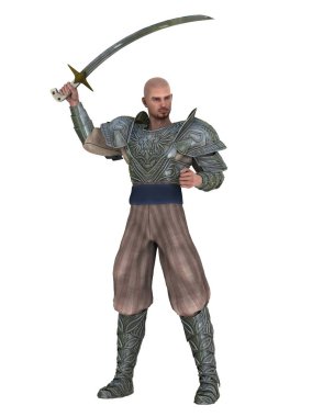 bir şövalyenin 3d cg işleme