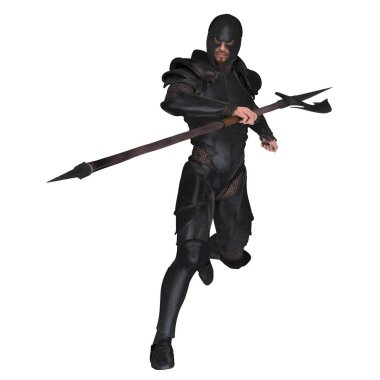 bir şövalyenin 3d cg işleme