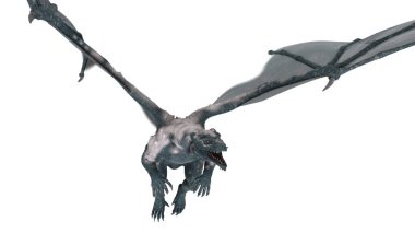 3d cg işleme bir ejderha